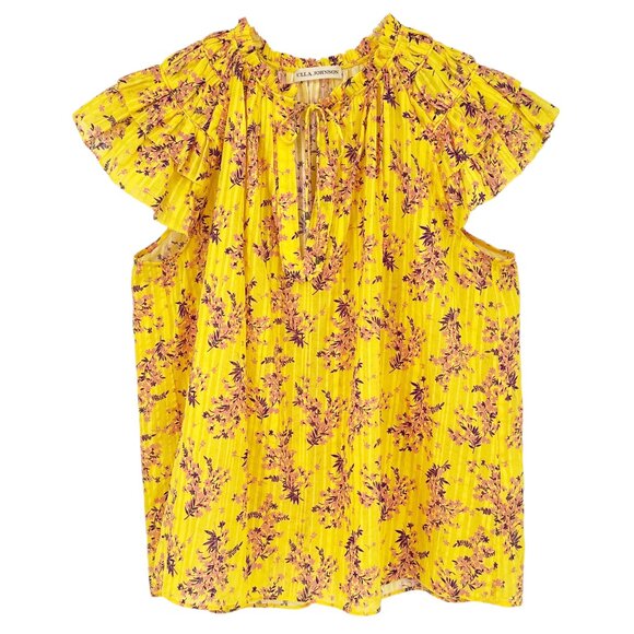 ULLA JOHNSON Cleo Top 2 - Picture 1 of 7